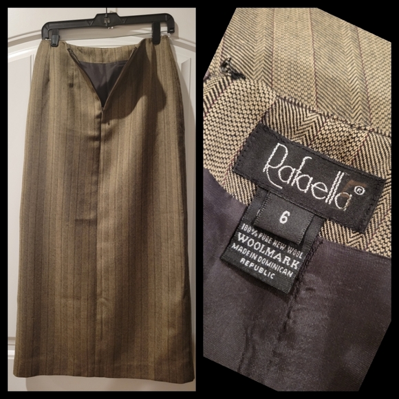 Rafaella 100% pure wool skirt suit set - Picture 7 of 11